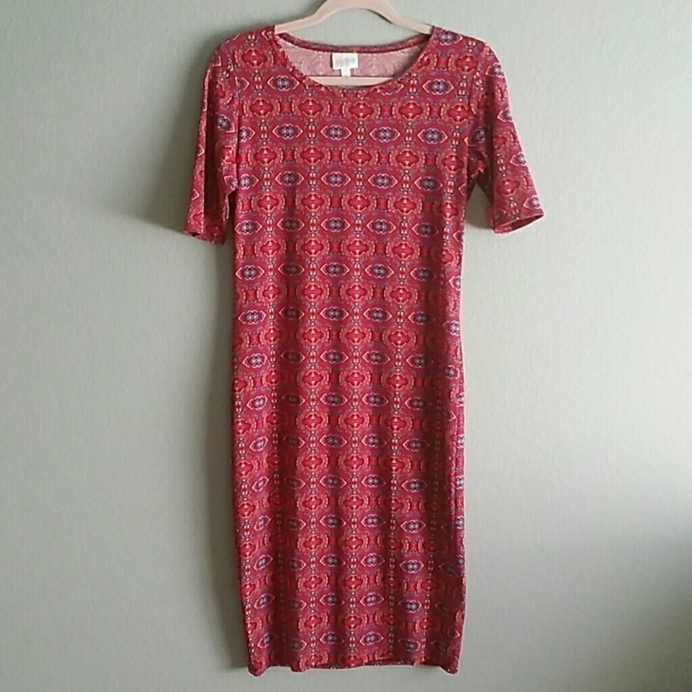 SALE 4/$30 LuLaRoe Aztec Print bodycon Julia dress